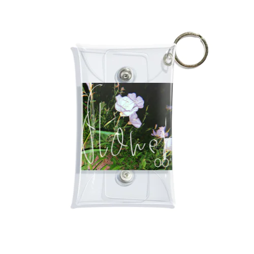 00'sのflower Mini Clear Multipurpose Case