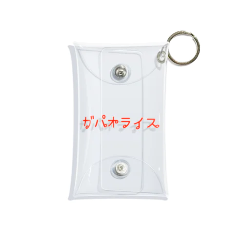 タイ語っぽい ガパオライス Mini Clear Multipurpose Case