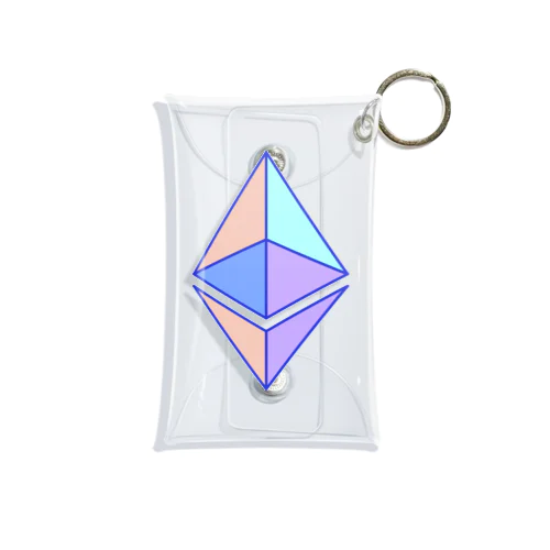 eth glyph colored ミニクリアマルチケース