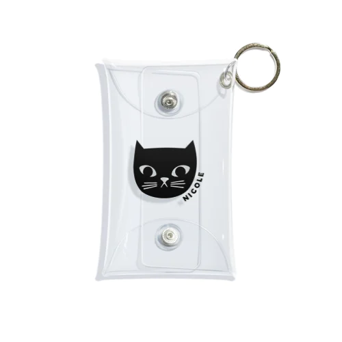 黒猫屋ニコル Mini Clear Multipurpose Case