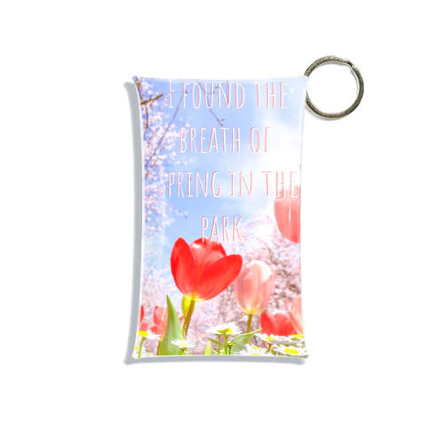 I found the breath of spring in the park. Mini Clear Multipurpose Case