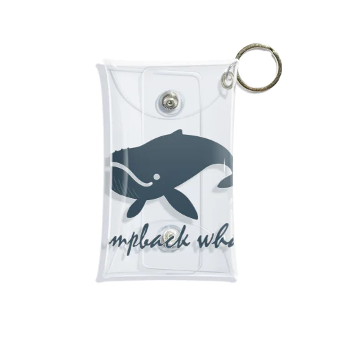 Humpback whale22 Mini Clear Multipurpose Case