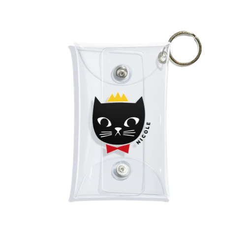 黒猫屋ニコル Mini Clear Multipurpose Case