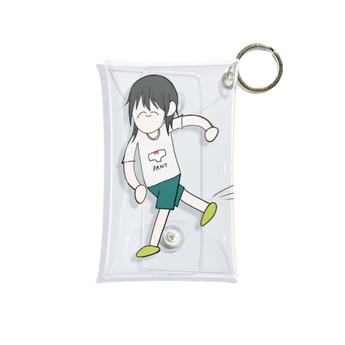 走る三太郎くん Mini Clear Multipurpose Case