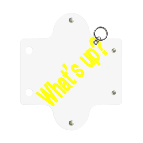 What's up? Mini Clear Multipurpose Case