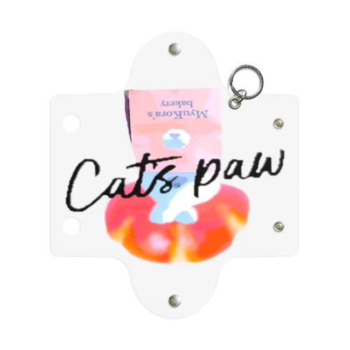 Cat's paw_ロゴ2 ミニクリアマルチケース