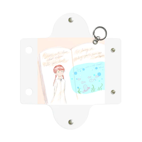 赤毛の女の子 Mini Clear Multipurpose Case