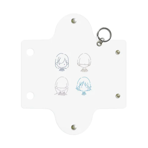 ならべるとなんでもかわいい(たて) Mini Clear Multipurpose Case