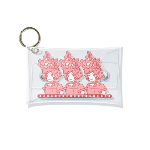 「朝顔ガール」アカネパート Mini Clear Multipurpose Case