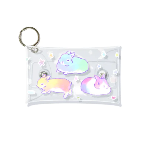 ゆめみるうさぎ(ミニ) Mini Clear Multipurpose Case