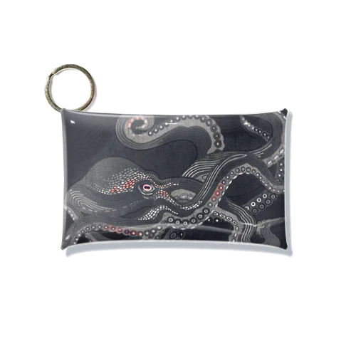 濁り水またたく（re/不透明） Mini Clear Multipurpose Case