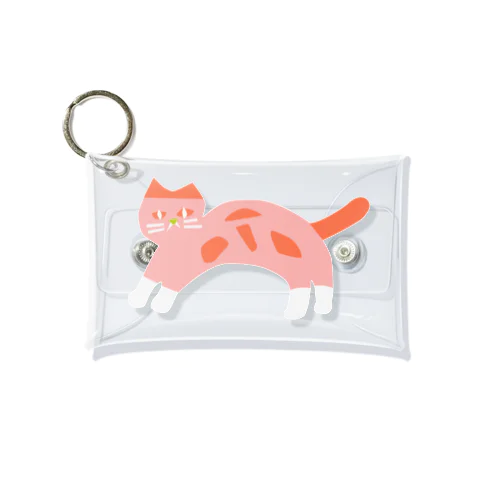 みみちゃん(ねこ 三毛猫) Mini Clear Multipurpose Case