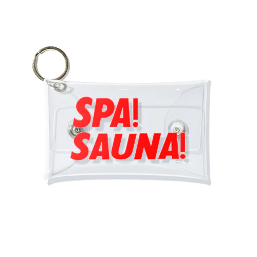 SPA!SAUNA! Mini Clear Multipurpose Case