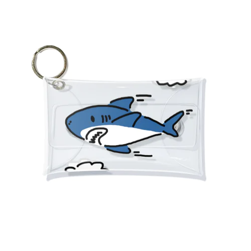 空飛ぶサメ ミニクリアマルチケース