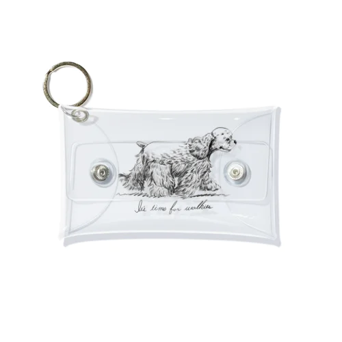 It's time for walkies! Mini Clear Multipurpose Case