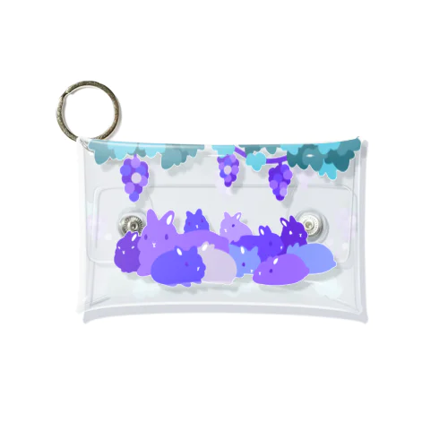 ぶどうさ Mini Clear Multipurpose Case