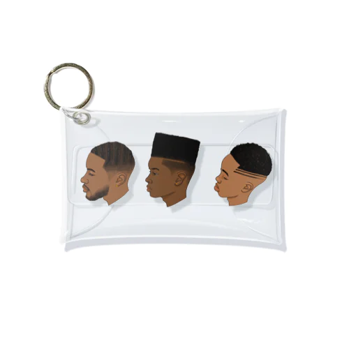 90s hairstyle-MEN- Mini Clear Multipurpose Case