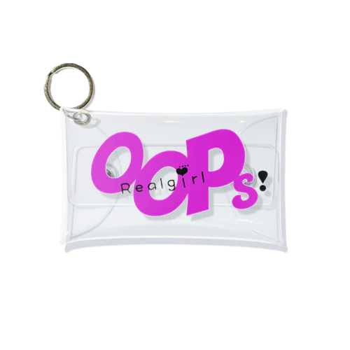 OOPS！ ウップス！！PVC ミニケース Mini Clear Multipurpose Case