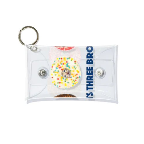 donuts three brothers Mini Clear Multipurpose Case
