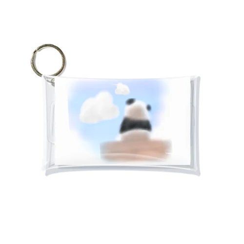 青空パンダ Mini Clear Multipurpose Case