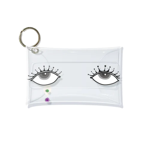 eyes Mini Clear Multipurpose Case