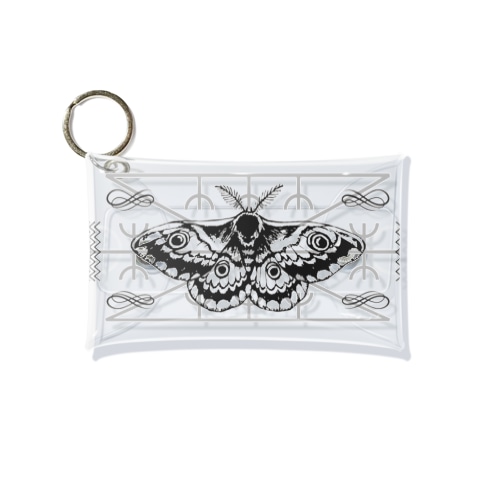 蛾 Mini Clear Multipurpose Case