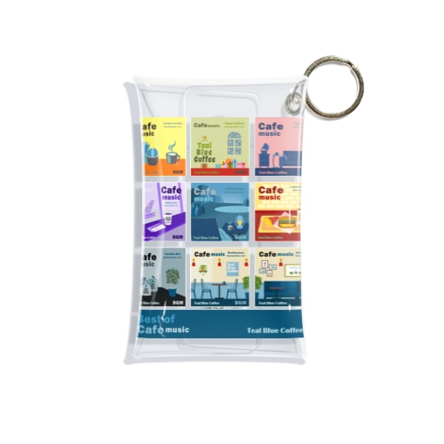 Best of Cafe music Mini Clear Multipurpose Case