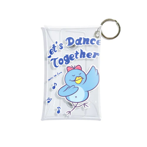 Let’s Dance Together Mini Clear Multipurpose Case