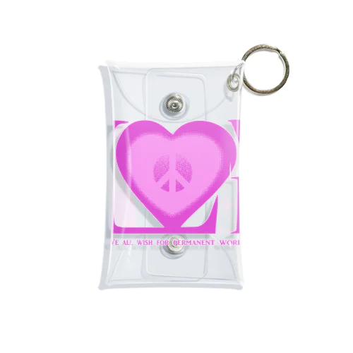 PEACE Mini Clear Multipurpose Case