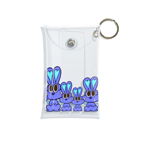 madness rabbits Mini Clear Multipurpose Case