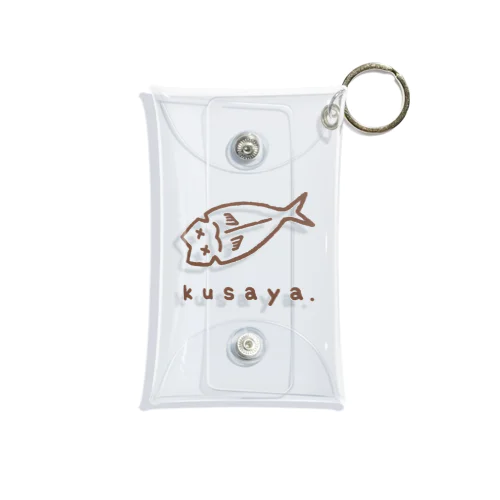 kusaya. Mini Clear Multipurpose Case