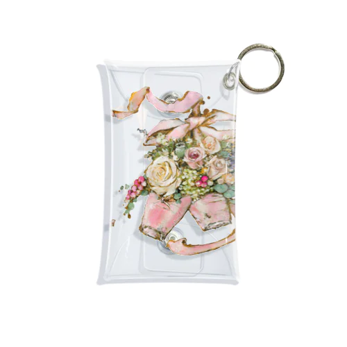 ブーケポワント02/GizelleHEART: Mini Clear Multipurpose Case