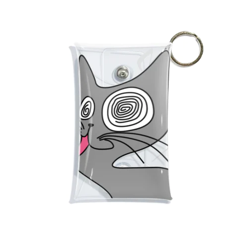 山猫ちゃん Mini Clear Multipurpose Case