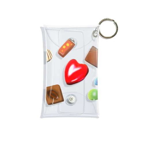 チョコレート Mini Clear Multipurpose Case