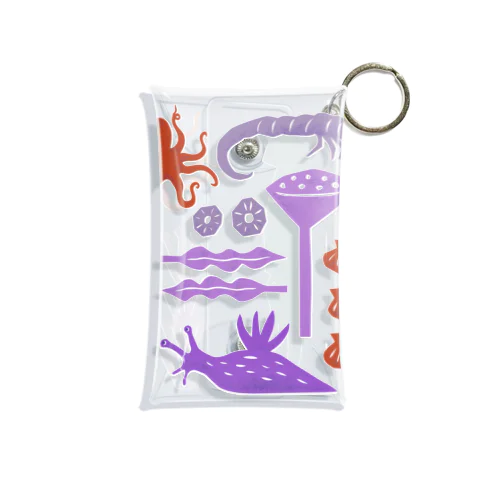 Sea Creatures Mini Clear Multipurpose Case