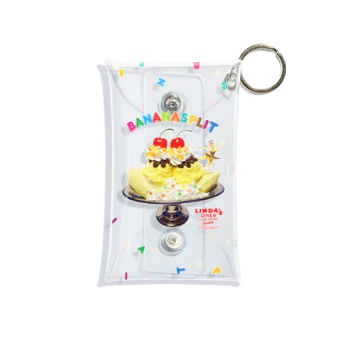 BANANA SPLIT Mini Clear Multipurpose Case