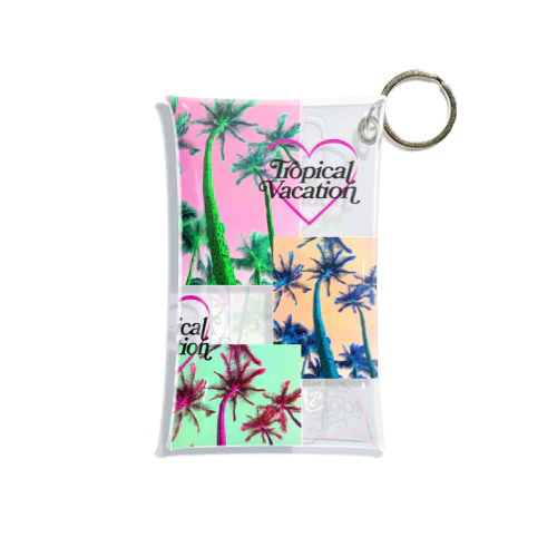 TropicalVacation Mini Clear Multipurpose Case