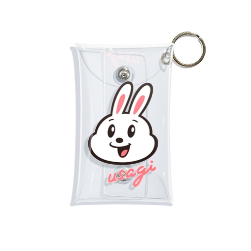 「usagi」マルチminiケース Mini Clear Multipurpose Case