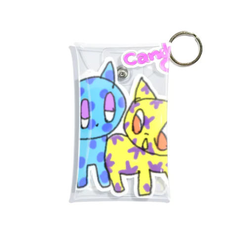 CANDY  CAT’S 🍬🐱 Mini Clear Multipurpose Case