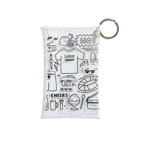 SUPER SUMMER 02 Mini Clear Multipurpose Case