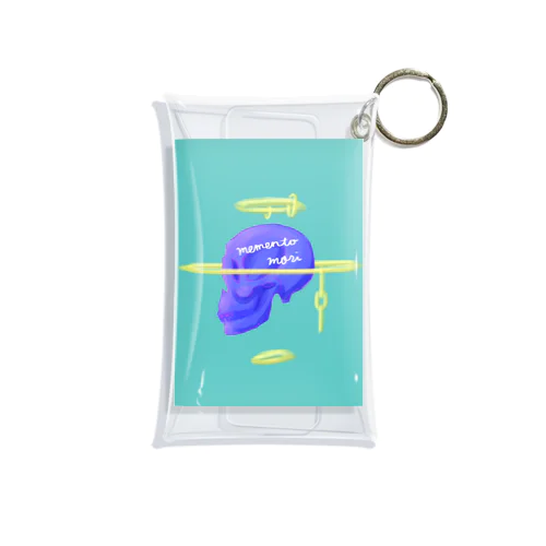 memento mori Mini Clear Multipurpose Case