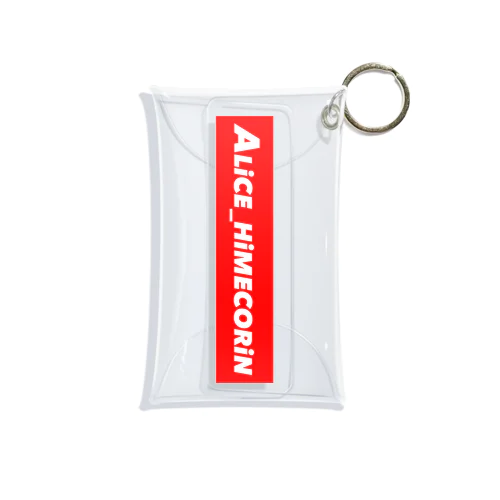 ALiCE_HiMECORiN（縦） Mini Clear Multipurpose Case