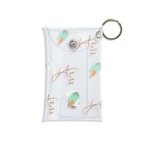 ice multi case Mini Clear Multipurpose Case