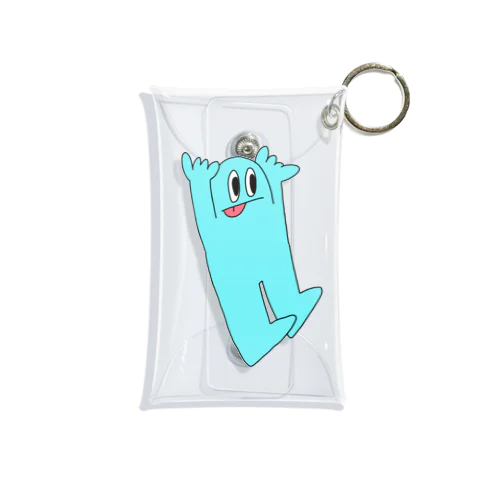 ぺろぺろくん（たまげた） Mini Clear Multipurpose Case