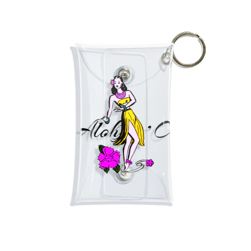 HULA GIRL Mini Clear Multipurpose Case