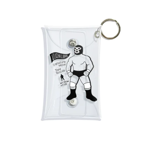 LUCHA LIBRE#100 Mini Clear Multipurpose Case