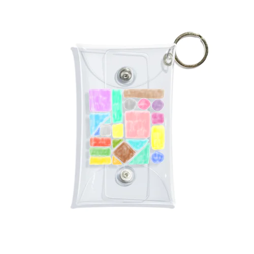 Colorful Omochi Mini Clear Multipurpose Case