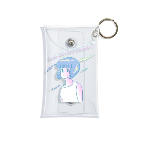 How do you Feel? Mini Clear Multipurpose Case