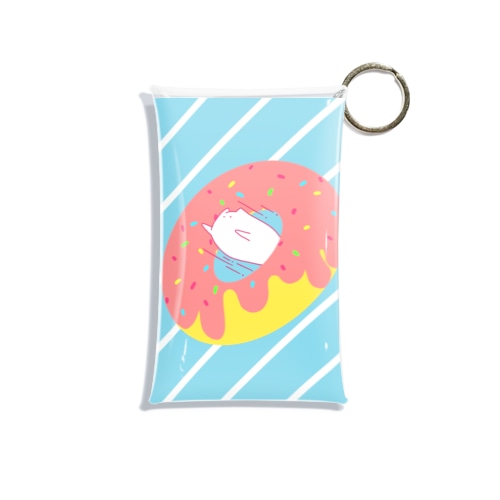 ドーナツ Mini Clear Multipurpose Case