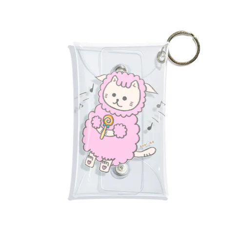 羊猫のキャンディちゃん Mini Clear Multipurpose Case